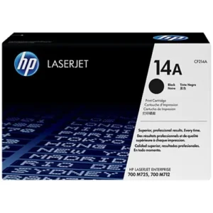 Hp 14a Genuine Laserjet Toner Cartridge - Black