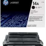 HP 14A Black Original LaserJet Toner Cartridge