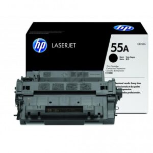 HP 55A Black Original LaserJet Toner Cartridge (CE255A)