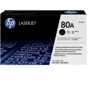 HP 80A Black Original LaserJet Toner Cartridge