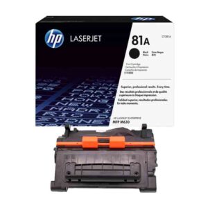 HP 81A Black LaserJet Toner Cartridge (CF281A)