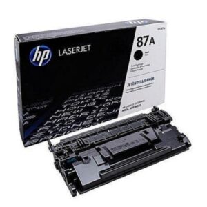 HP 87A Black Original LaserJet Toner Cartridge, CF287A